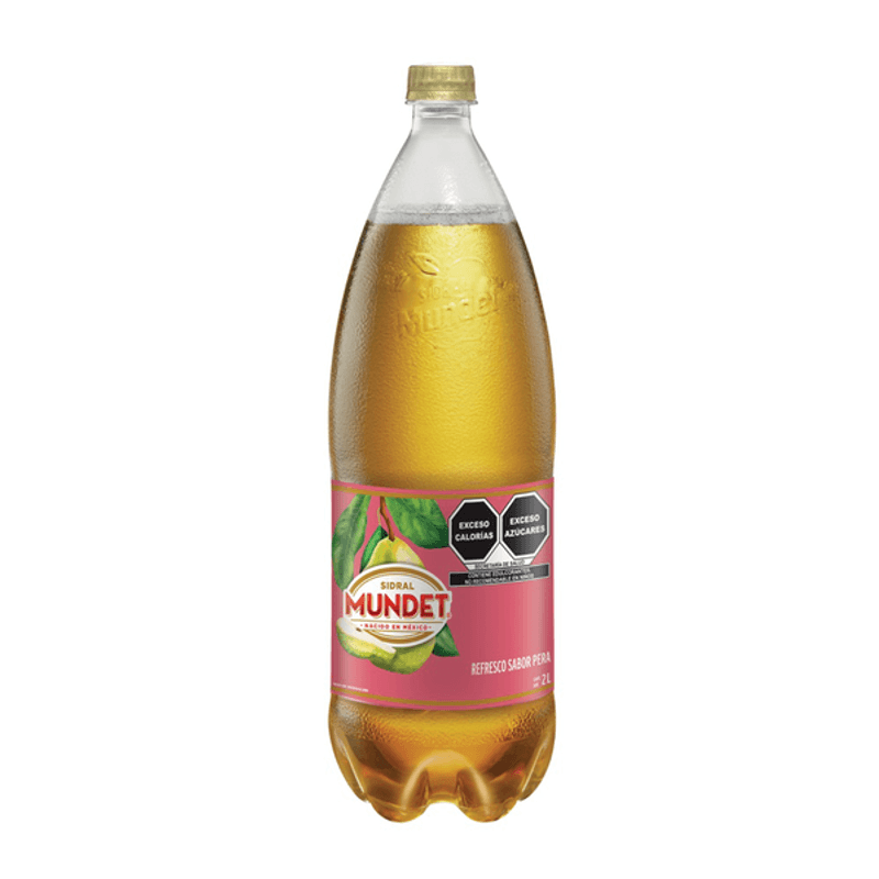 Sidral Mundet Pear Flavor Soda 68 fl oz Main image