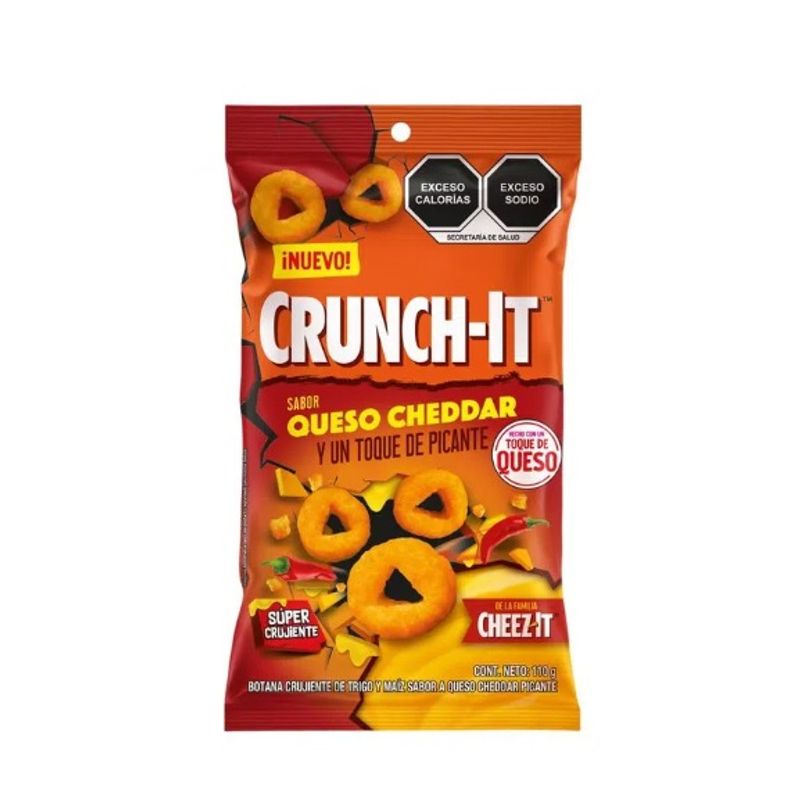 Cheez It Spicy Cheddar Crunch Snack 4 oz