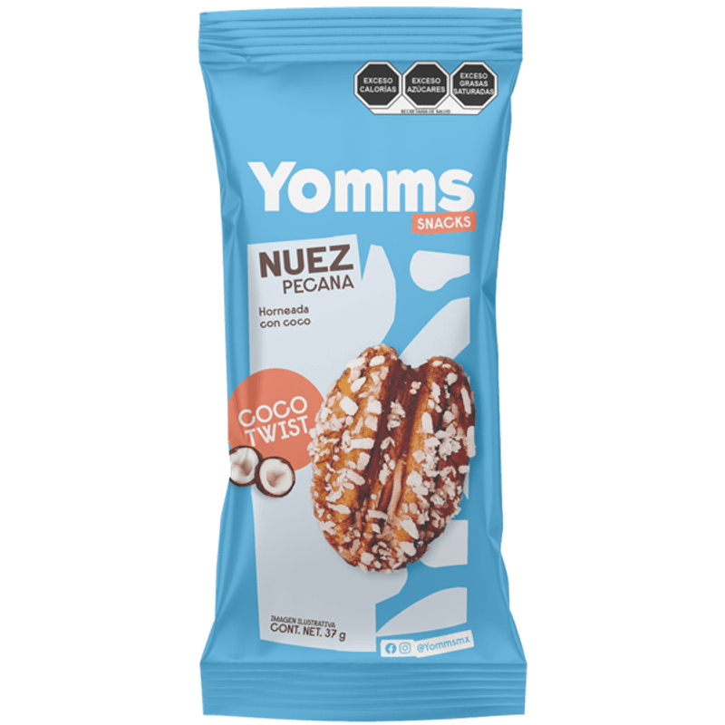 Yomms Pecan Coconut Twist 1 oz Main image