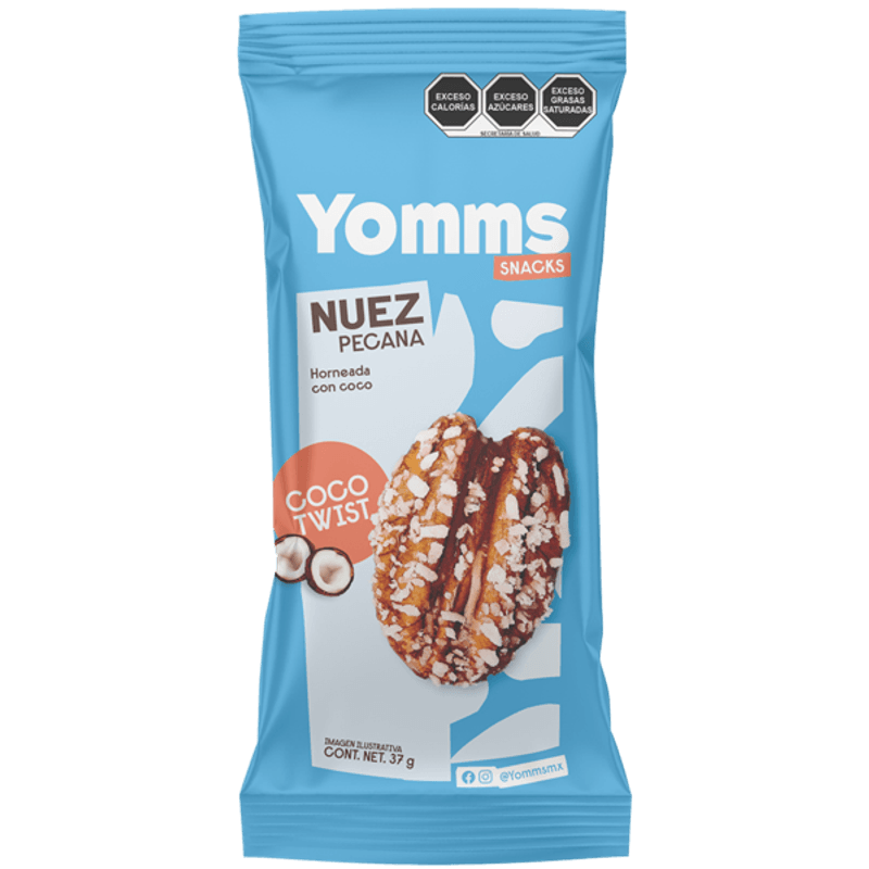 Yomms Pecan Coconut Twist 1 oz