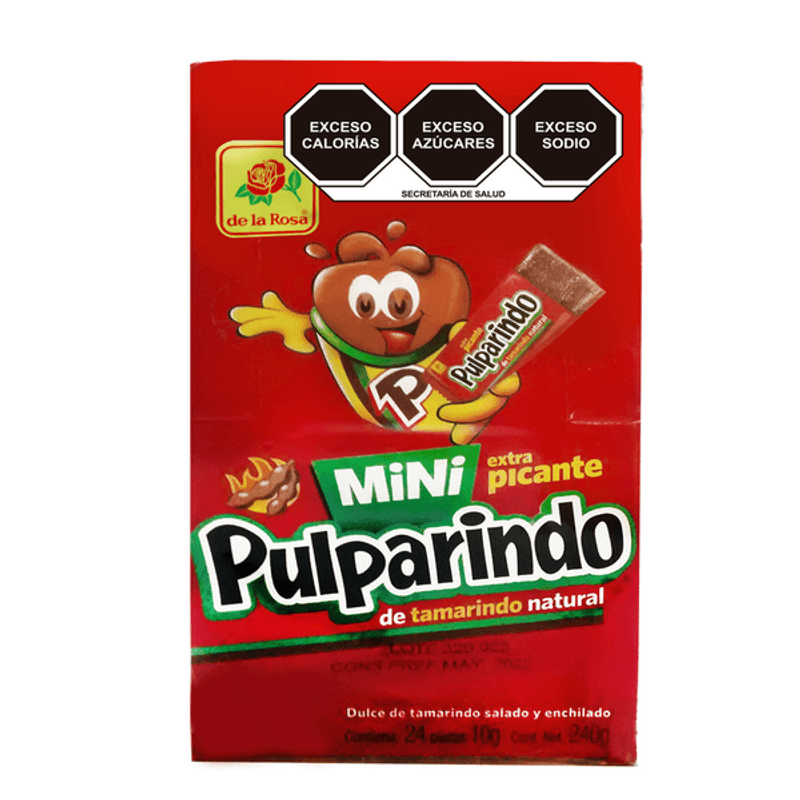 De la Rosa Pulparindo Mini Tamarind Candy 24ct 0.5 oz Main image