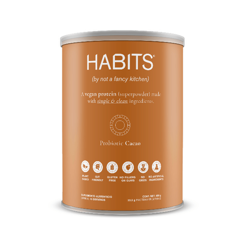 Habits Vegan Protein Cacao Flavor - 1.1 lb Main image