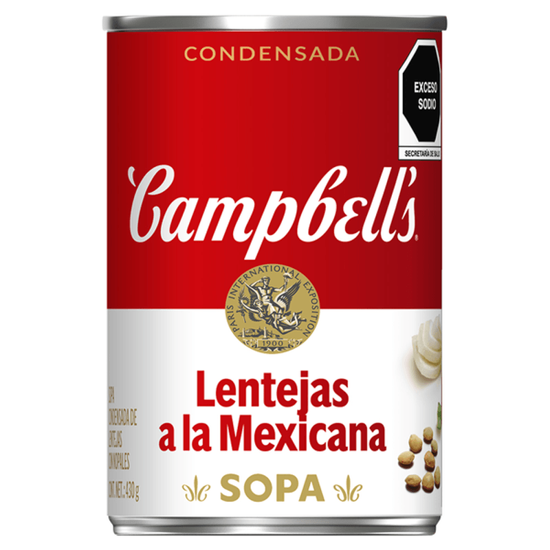 Campbell's Mexican Lentil Soup 15.2 oz Main image