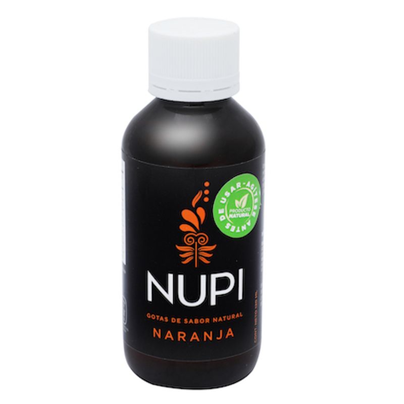 Nupi Natural Orange Flavor Drops 4 oz