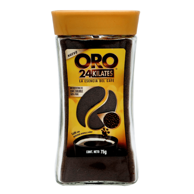 Oro 24 Karat Instant Coffee 2.6 oz