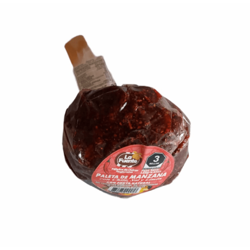 La Fuente Apple Lollipop with Chili, 4.9 oz Main image
