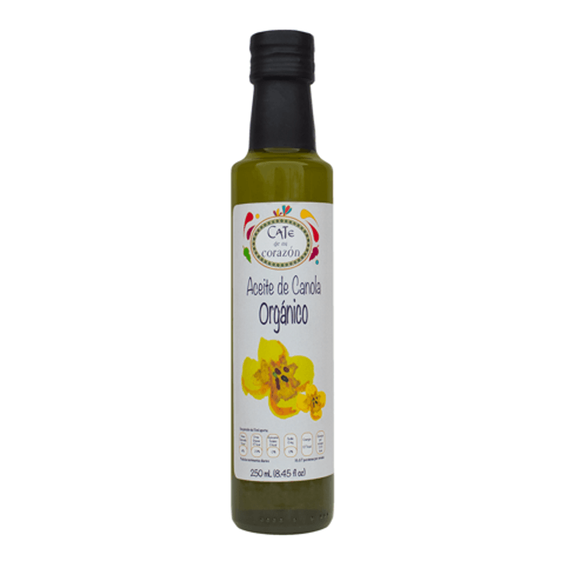 Cate de Mi Corazón Organic Canola Oil 8 oz Main image