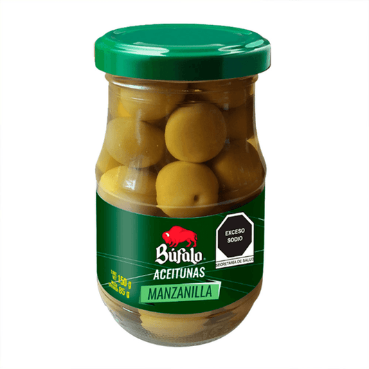 Búfalo Pitted Olives 5 oz