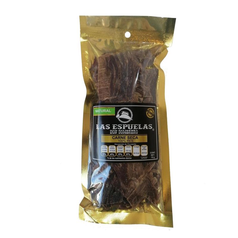 Las Espuelas Natural Dried Beef - 2 oz