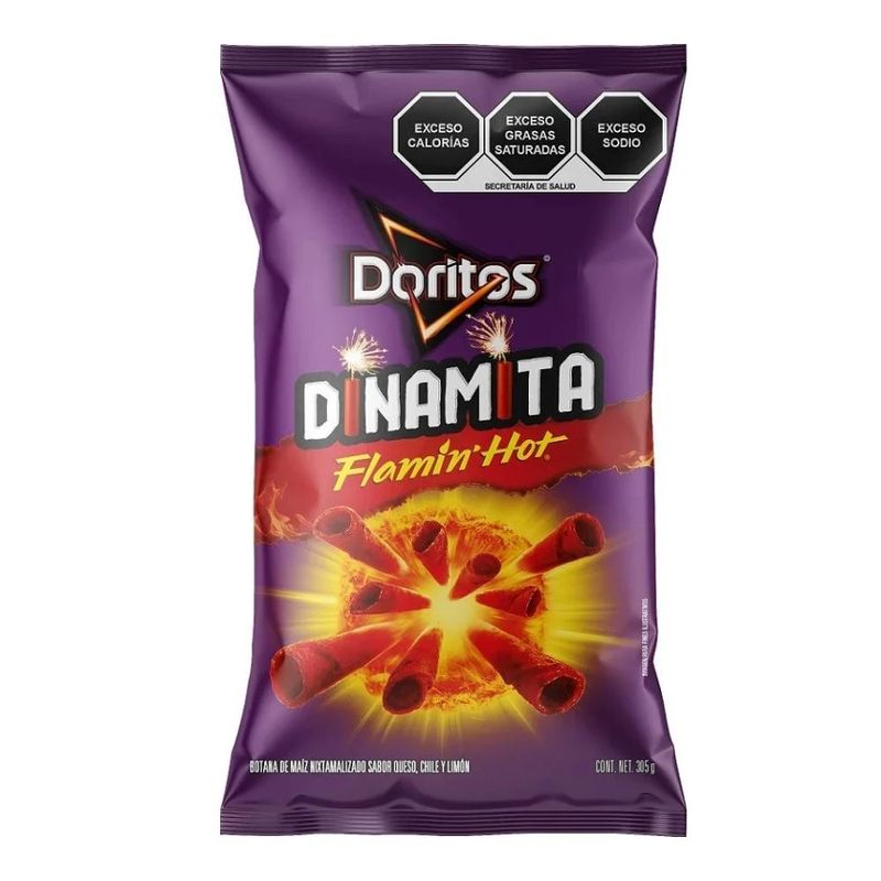 Sabritas Doritos Dinamita Family Size, 11 oz Main image