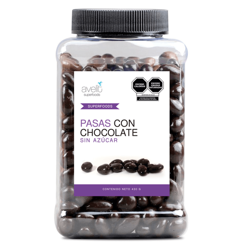 Avelit Superfoods Sugar-Free Chocolate Raisins, 15 oz Main image