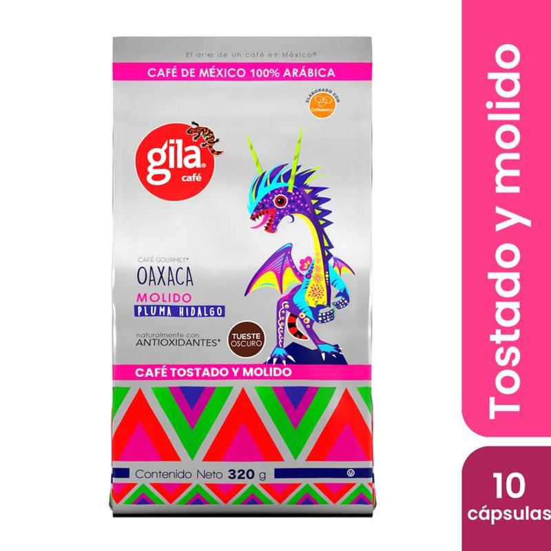 Gila Oaxaca Dark Roast Ground Coffee 11 oz Main image