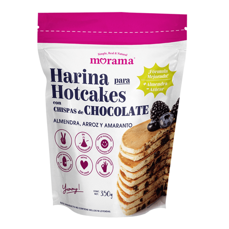 Morama Pancake Mix with Chocolate Chips 12 oz Main image