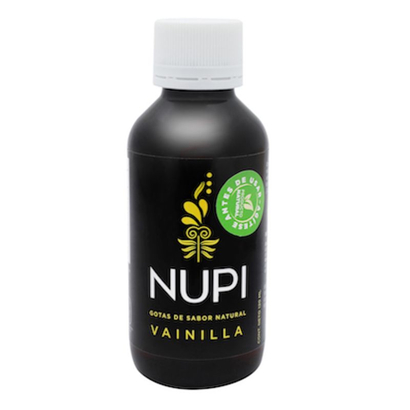 Nupi Natural Vanilla Flavor Drops 4 oz Main image