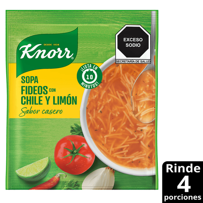 Knorr Noodle Soup with Chili and Lime - 3.4 oz Main image