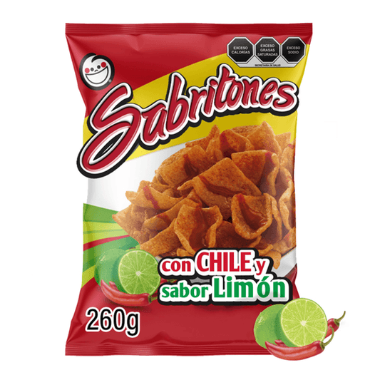 Sabritones with Chili and Lemon Flavor 8 oz