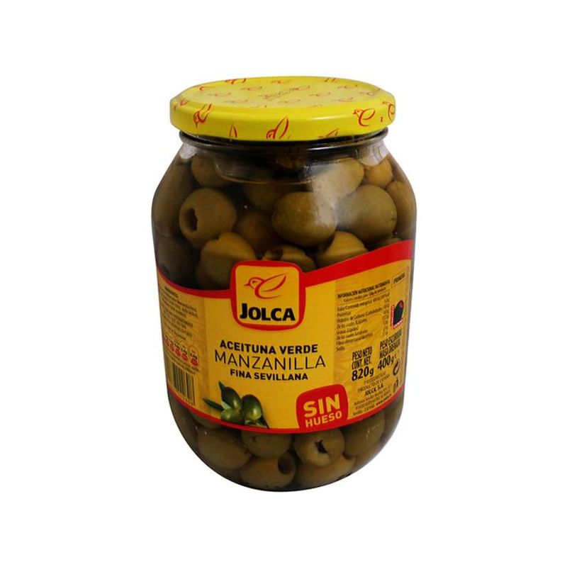 Jolca Manzanilla Pitless Olives in Jar 29 oz Main image