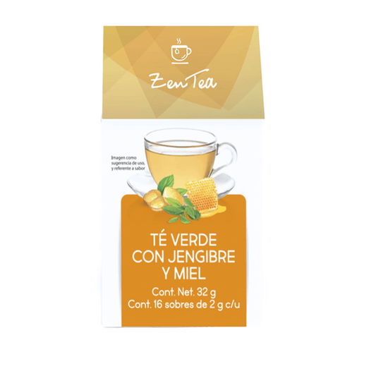 Zen Tea Green Tea with Ginger and Honey 1 oz