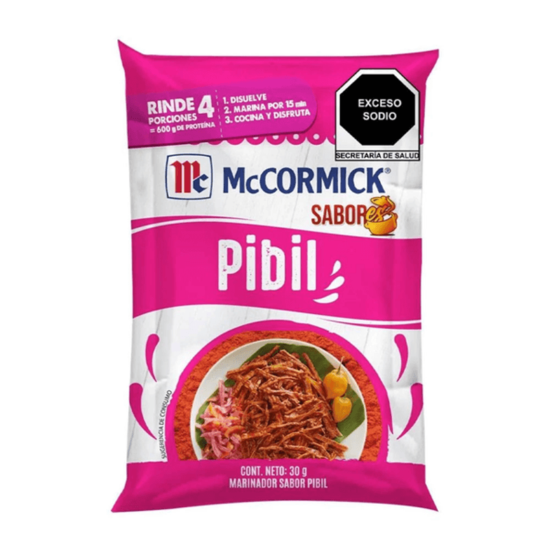 McCormick Pibil Flavor Marinade Powder 1 oz