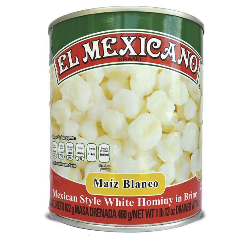 El Mexicano White Hominy 29 oz Main image