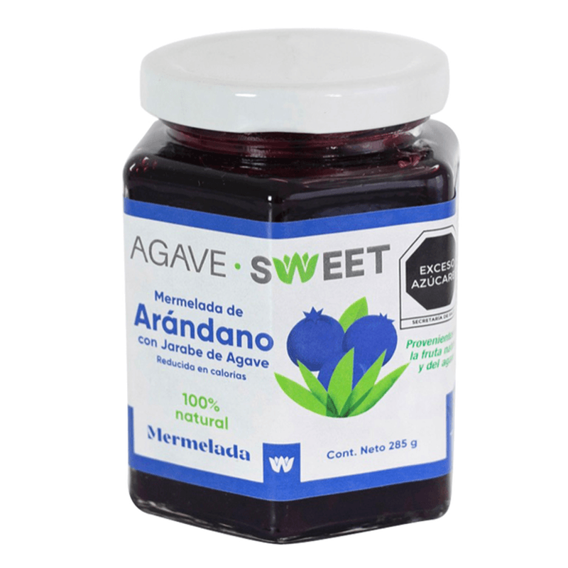 Agave Sweet Blueberry Jam with Agave Syrup, 10 oz Main image