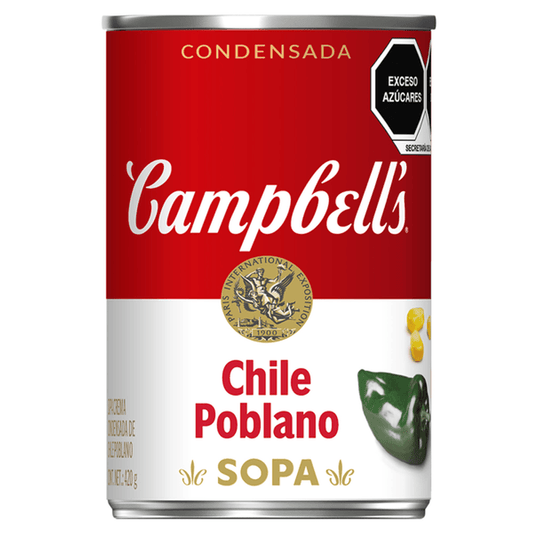 Campbells Poblano Pepper Cream Soup 14.8 oz