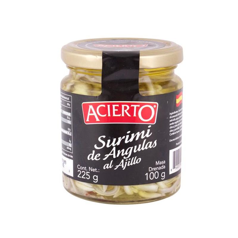 Acierto Natural Surimi Baby Eels in Oil 8 oz Main image