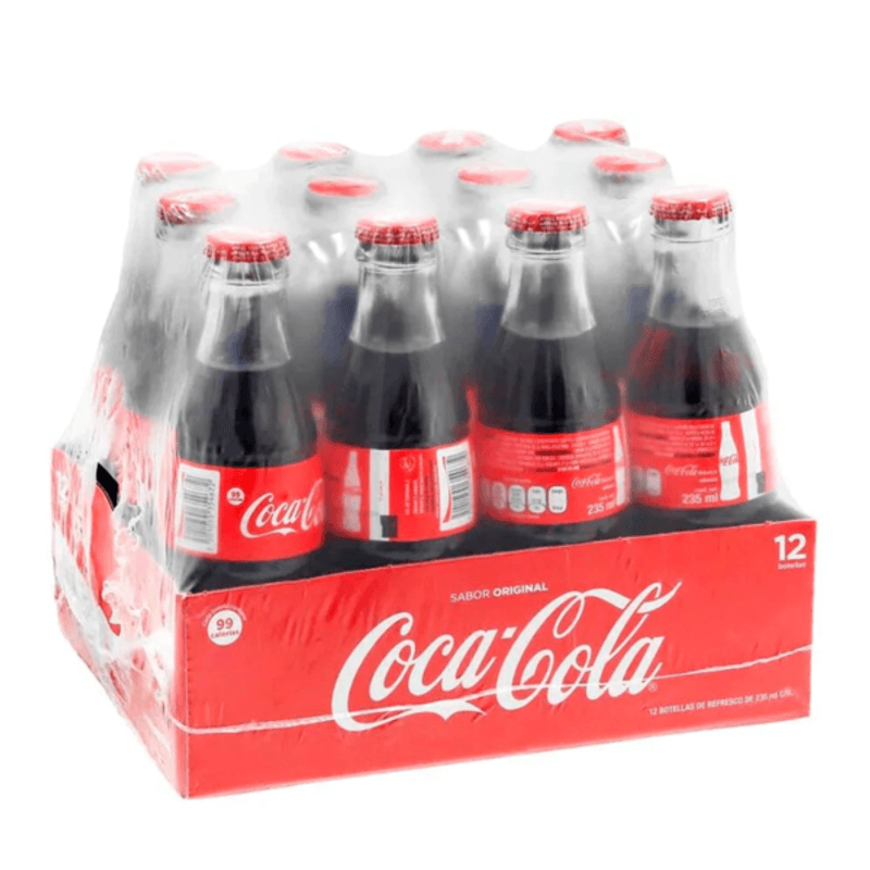 Coca Cola Original Soda 12 Pack 8 oz Each Main image