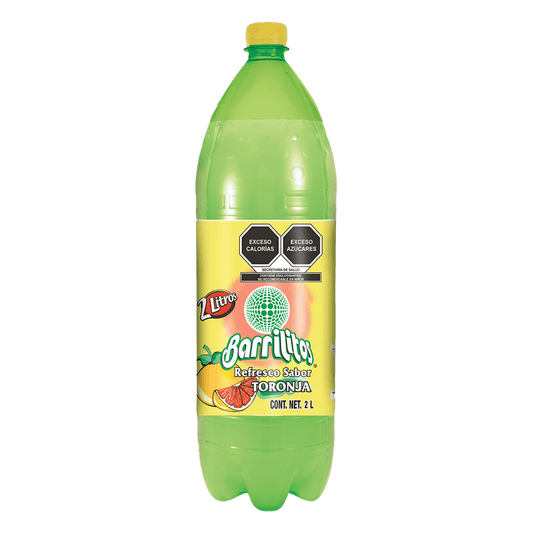 Barrilito Grapefruit Flavor Soda 68 oz