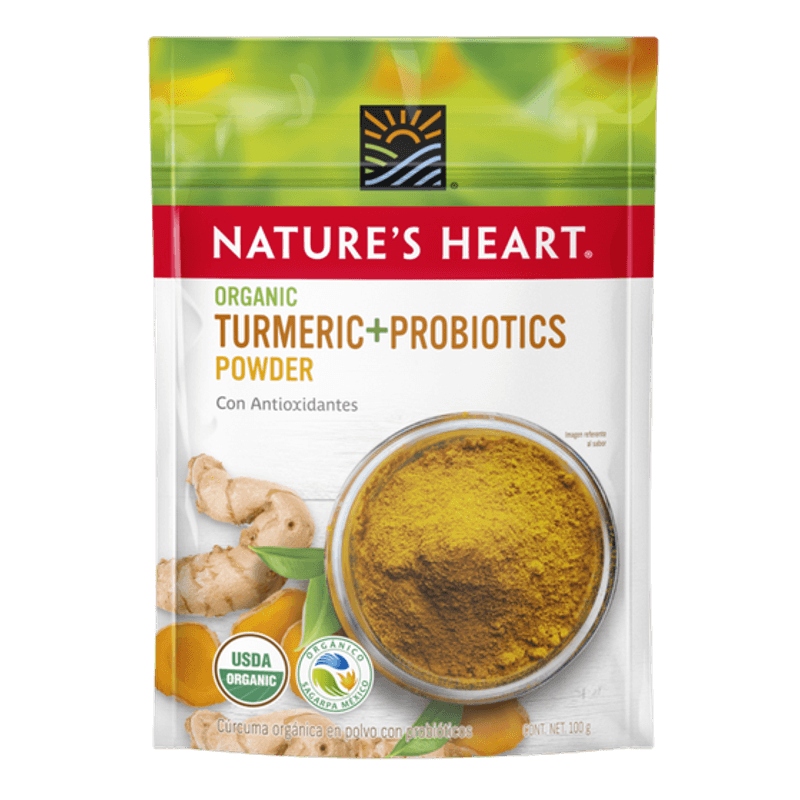 Nature’s Heart Turmeric Probiotic Superfood Powder 4 oz Main image
