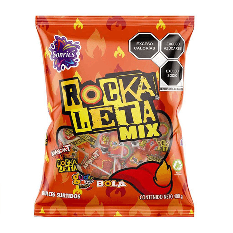 Rockaleta Mix Spicy Candy Assortment, 14 oz