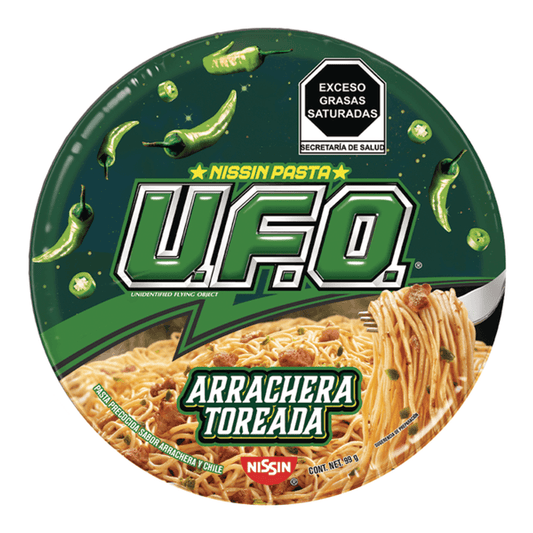 Nissin Ufo Arrachera Pasta 3 oz