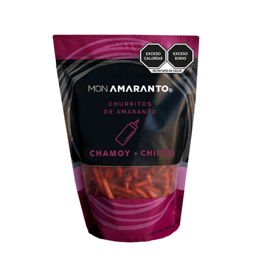 Amaranto Churritos Chamoy + Chilito 12 oz