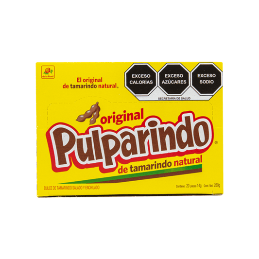 Natural Tamarind Pulparindo 20 Pieces