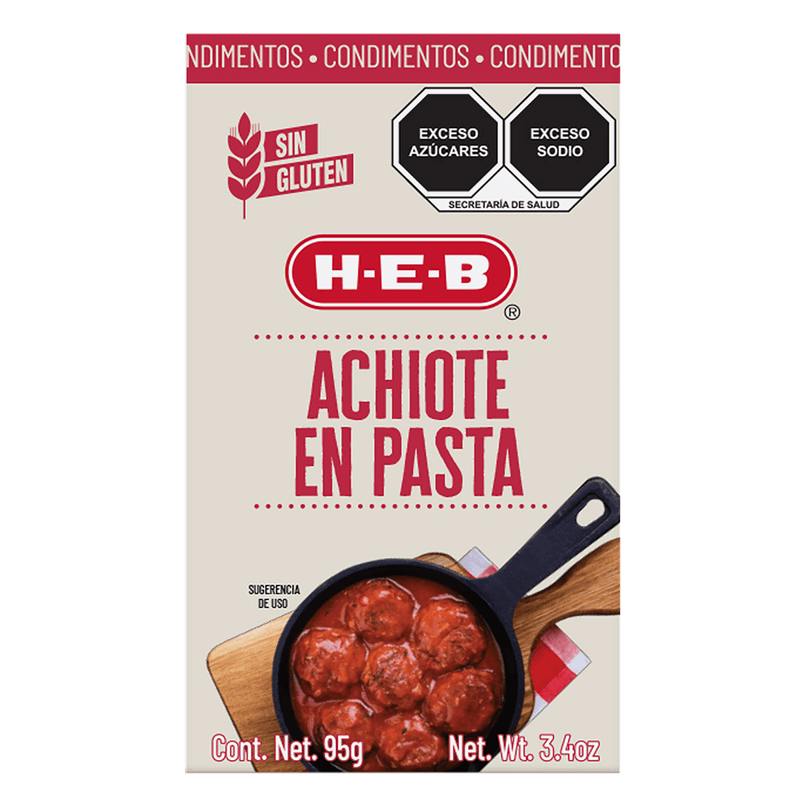 Heb Gluten-Free Achiote Paste - 3.4 oz