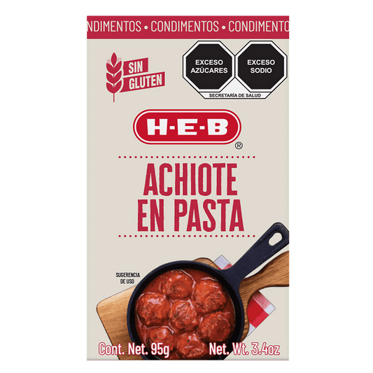 Heb Gluten-Free Achiote Paste - 3.4 oz