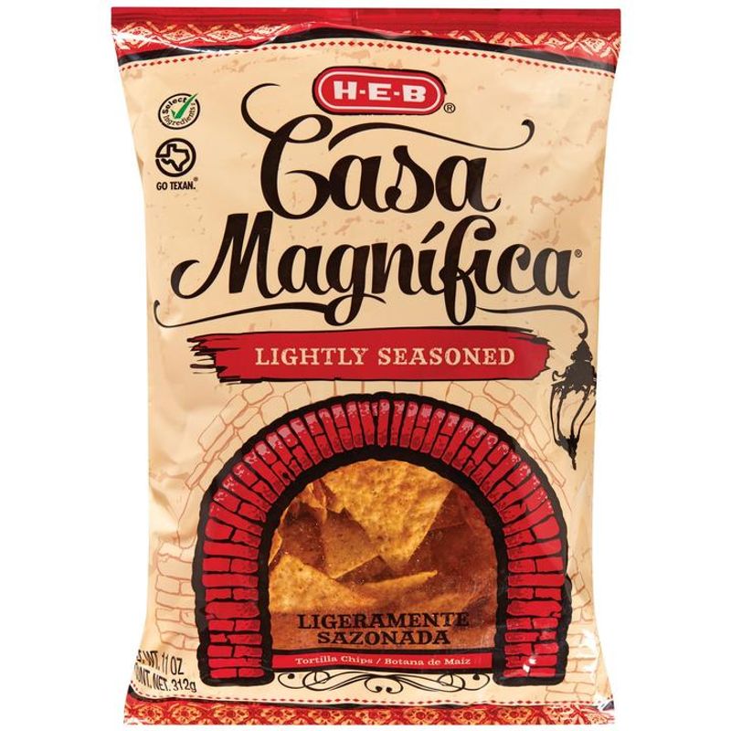 Heb Seasoned Chips 11 oz