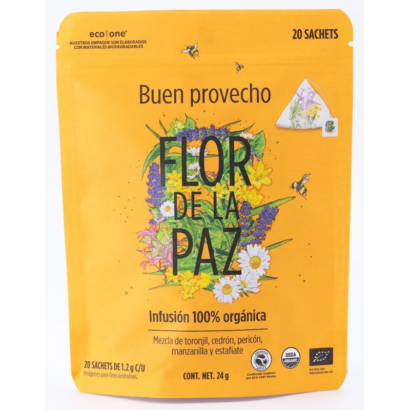 Flor de la Paz Buenprovecho Herbal Infusion, 1 oz Main image