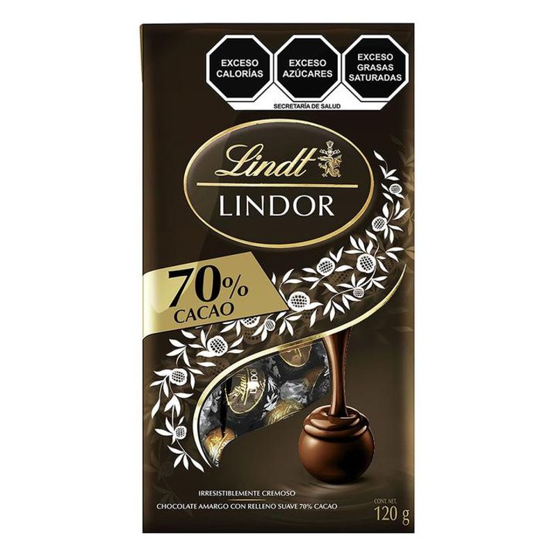 Lindt 70% Cacao Filled Chocolate - 4 oz Main image