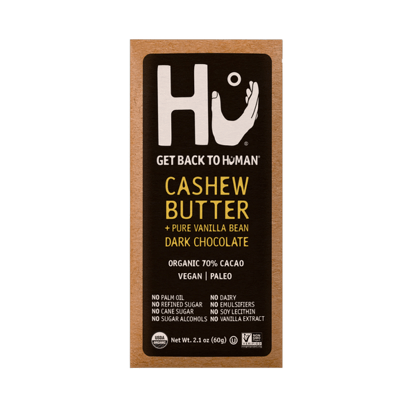 Hu Kitchen Cashew Butter & Vanilla Bean Bar, 2 oz Main image