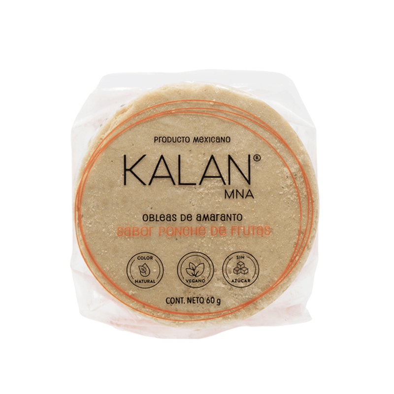 Kalan Amaranth Wafers Fruit Punch Flavor 2.1 oz