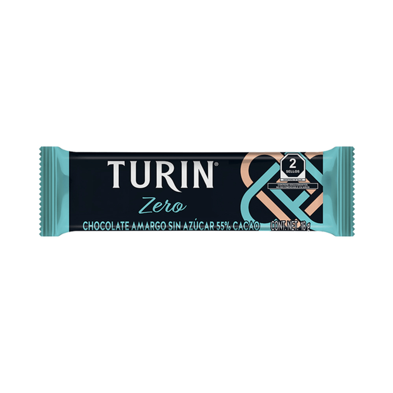 Turin Turin Zero Dark Chocolate - 0.6 oz Main image