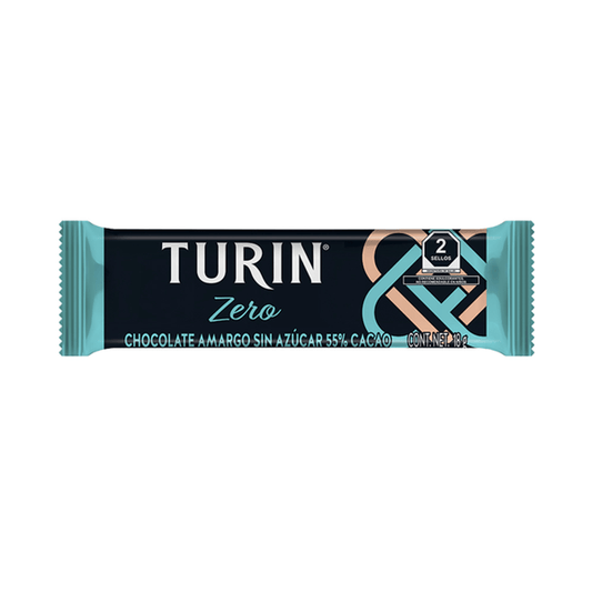 Turin Turin Zero Dark Chocolate - 0.6 oz