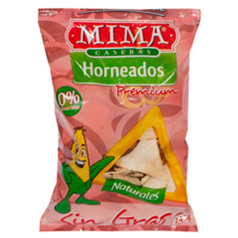 Mima Baked Tortilla Chips, 8 oz Main image