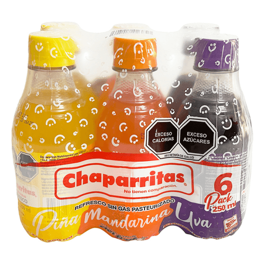 Chaparritas Soda 6 Pack 1 Piece