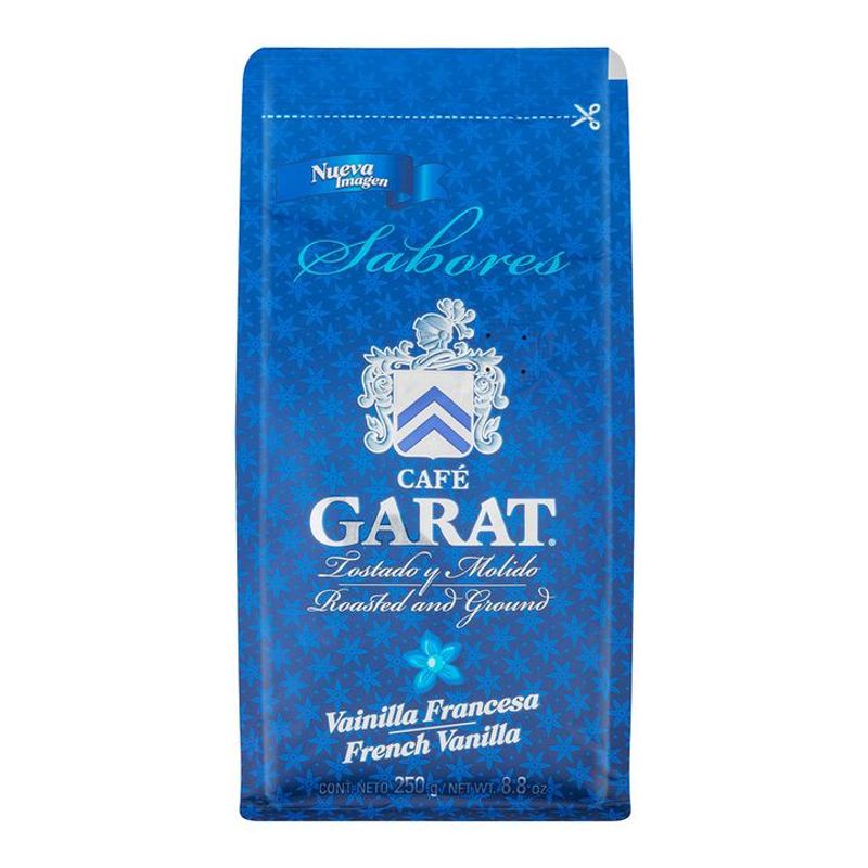 Garat French Vanilla Roasted Ground Coffee 9 oz Main image