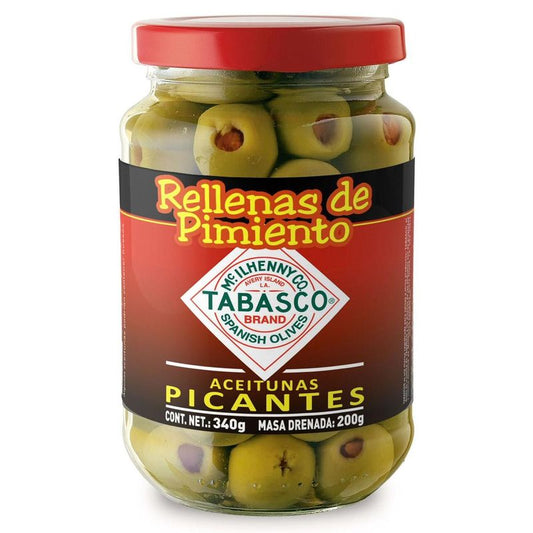 Tabasco Pepper Stuffed Olives - 12 oz