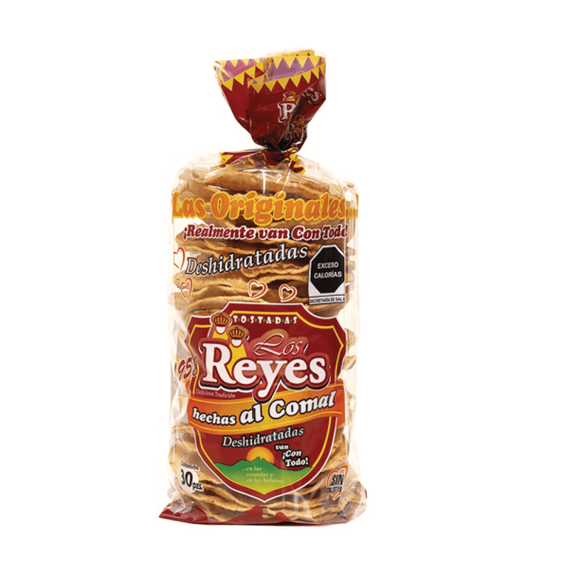 Los Reyes Comal Baked Toasts 30 pcs Main image