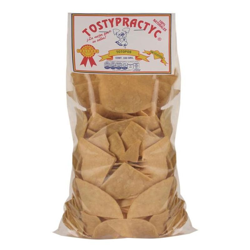Tostypractyc Corn Totopos 12 oz Main image