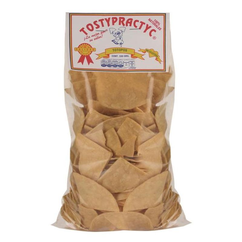 Tostypractyc Corn Totopos 12 oz